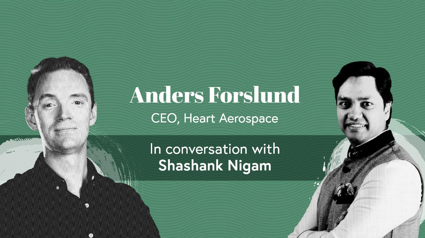 Anders Forslund CEO, Heart Aerospace in conversation with Shashank Nigam