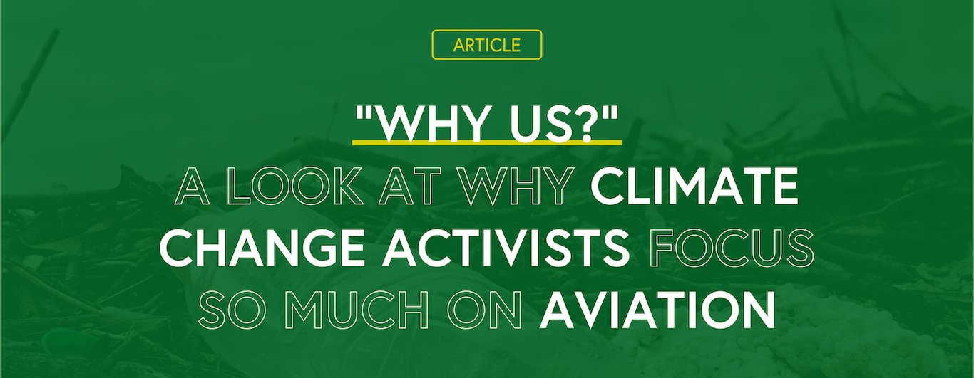 “Why us?” A look at why climate change activists focus so much on aviation