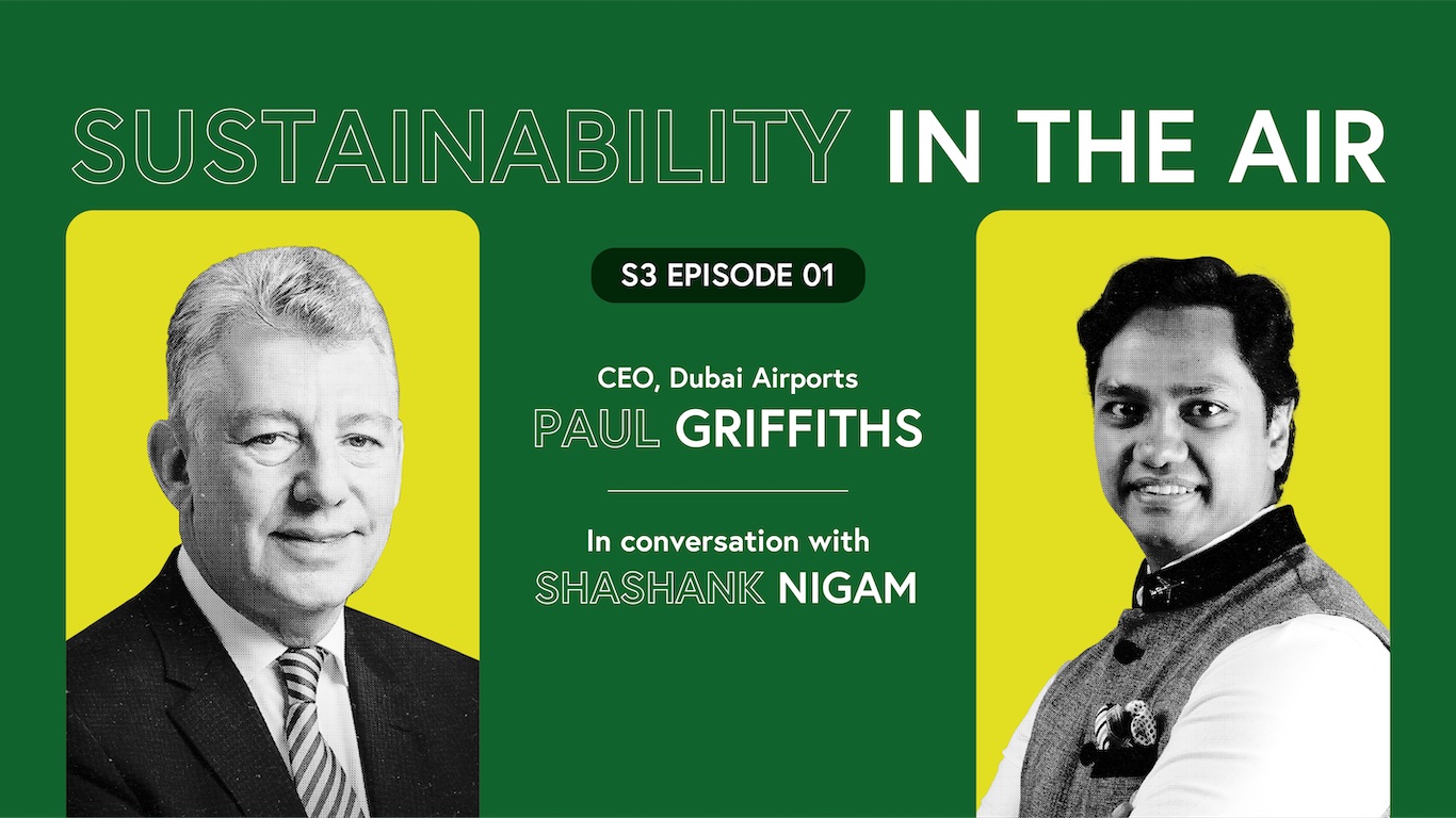 Paul Griffiths, CEO of Dubai Airports in conversation with Shashank Nigam