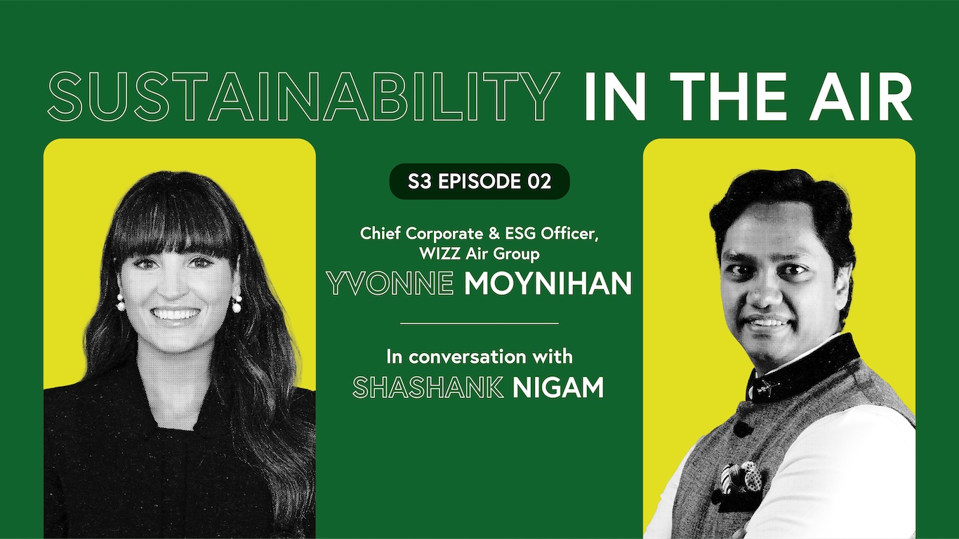 Yvonne Moynihan, Chief Corporate & ESG Officer of Wizz Air Group in conversation with Shashank Nigam