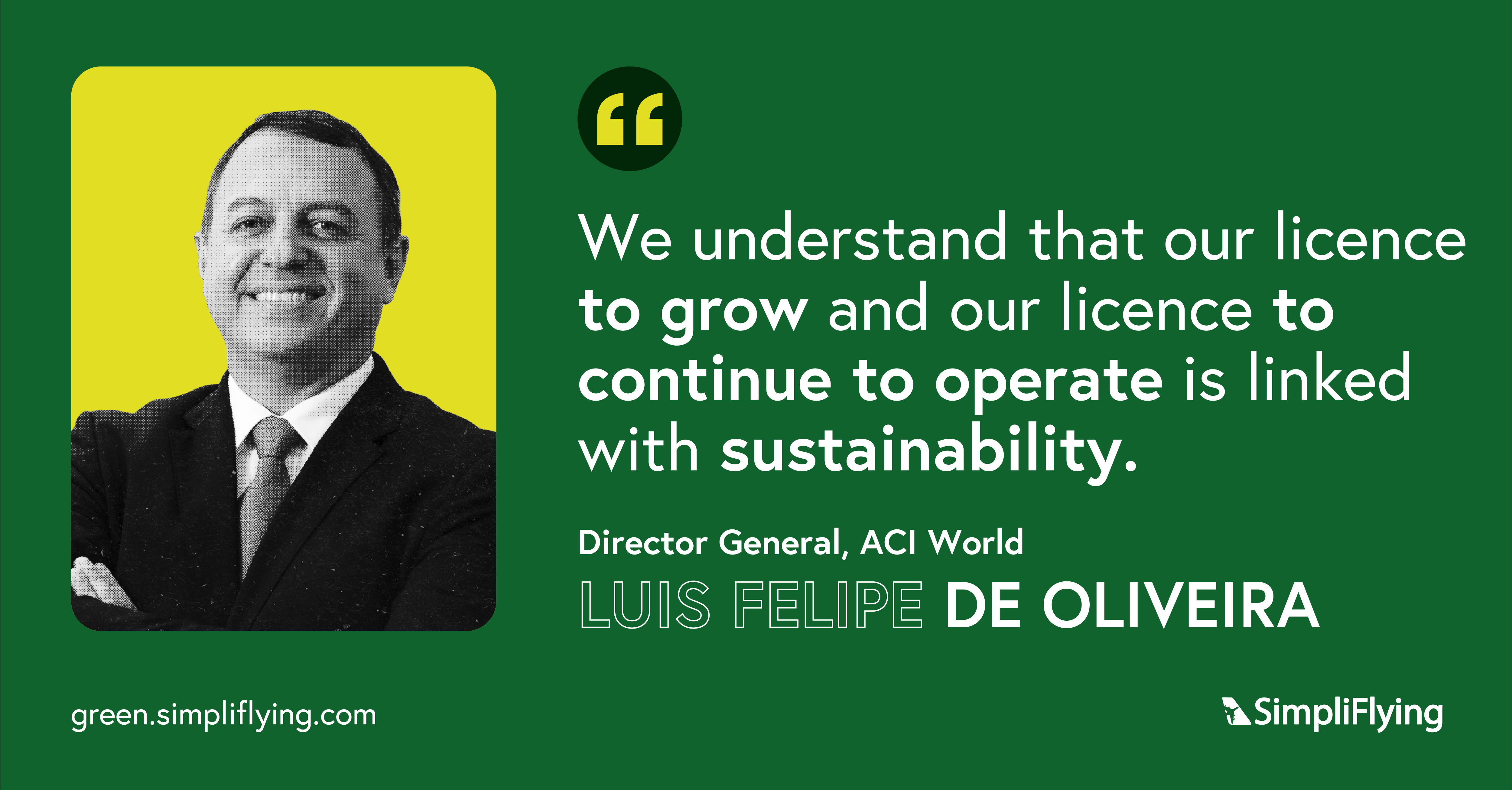 Luis Felipe de Oliveira, ACI World