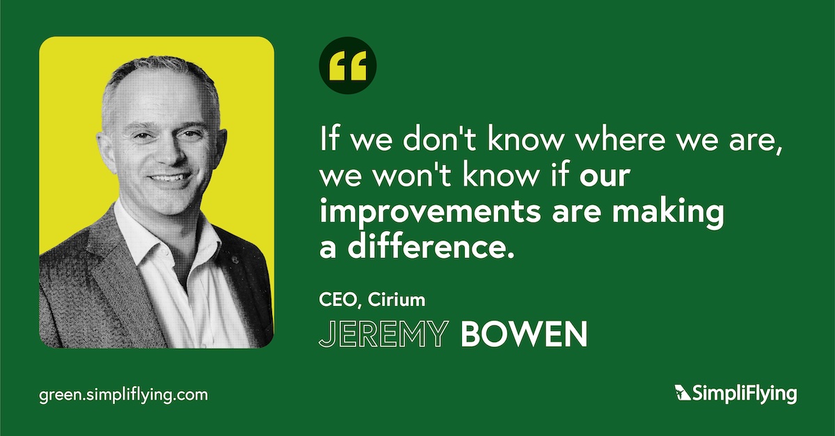 Jeremy Bowen, CEO of Cirium in conversation with Shashank Nigam